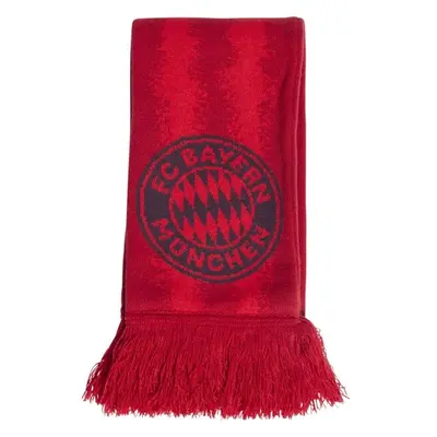 adidas FC BAYERN SCARF Szurkolói sál, piros, méret