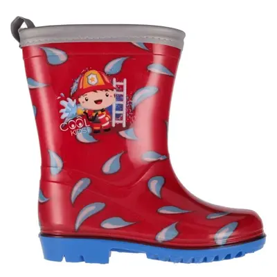 PERLETTI RAIN BOOTS Gyerek gumicsizma, piros, méret