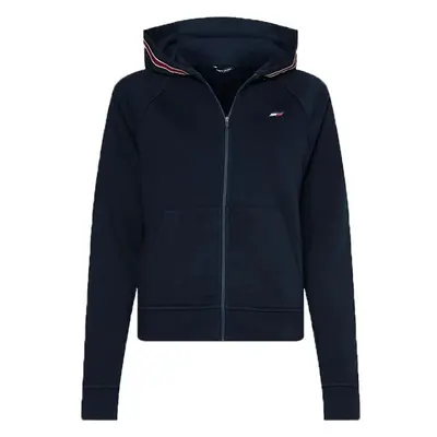 Tommy Hilfiger REGULAR TOMMY TAPE ZIPPER HOODIE Női pulóver, sötétkék, méret