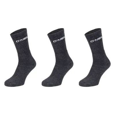 O'Neill SPORTSOCK 3P Uniszex zokni, sötétszürke, méret