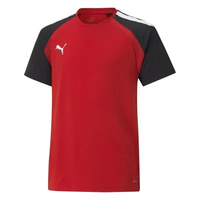 Puma TEAMPACER JERSEY JR Gyerek futballmez, piros, méret