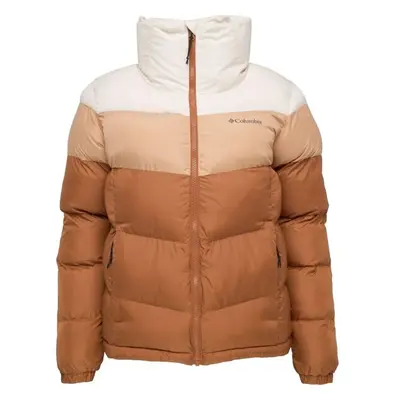 Columbia PUFFECT™ II COLORBLOCK JACKET Női télikabát, barna, méret