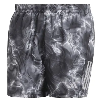 adidas OTR SHORT AOP Férfi rövidnadrág futáshoz, fekete, méret