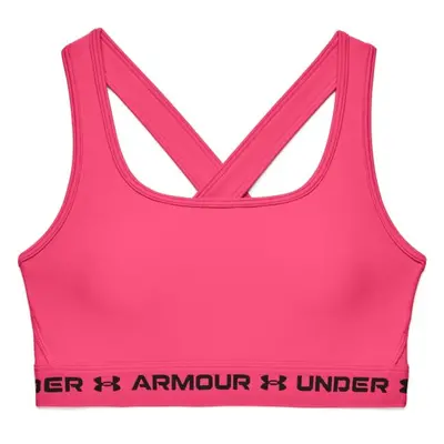 Under Armour CROSSBACK MID BRA Női melltartó, rózsaszín, méret