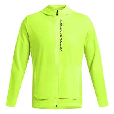 Under Armour OUTRUN THE STORM JACKET Férfi dzseki, fényvisszaverő neon, méret