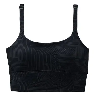 PrAna LUXARA BRALETTE Női sportmelltartó, sötétszürke, méret