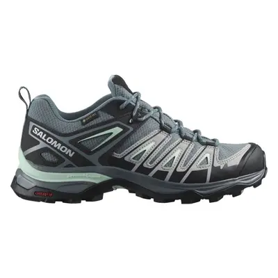 Salomon X ULTRA PIONEER GTX W Női túracipő, szürke, méret 1/3