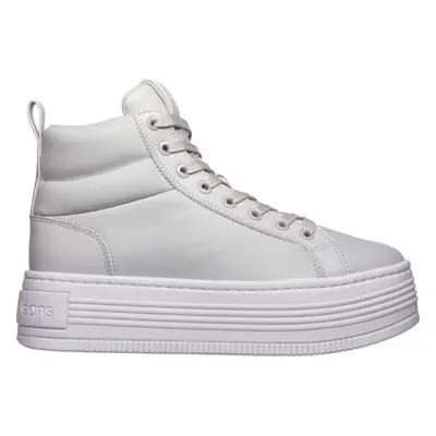 Calvin Klein BOLD PLATF MID OH MG Női teniszcipő, szürke, méret