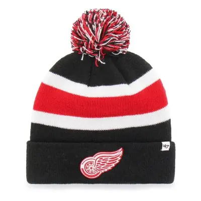 47 NHL DETROIT RED WINGS BREAKAWAY CUFF KNIT Téli sapka, fekete, méret