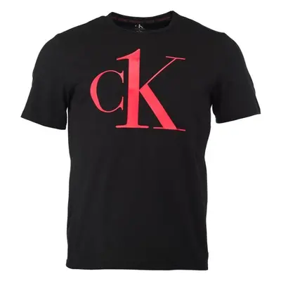 Calvin Klein S/S CREW NECK Férfi póló, fekete, méret