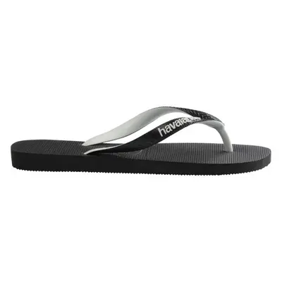 HAVAIANAS TOP MIX Uniszex flip-flop papucs, fekete, méret 39/40