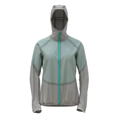 Odlo W DUAL DRYWATERPROOF INSULATED JACKET Női kabát futáshoz, szürke, méret