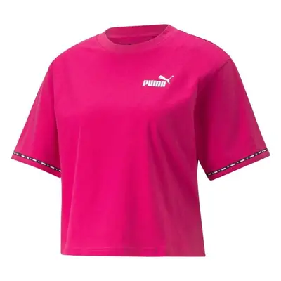 Puma POWER TAPE TEE Női póló, rózsaszín, méret