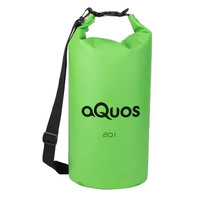 AQUOS DRY BAG 20L Vízhatlan zsák, világoszöld, méret