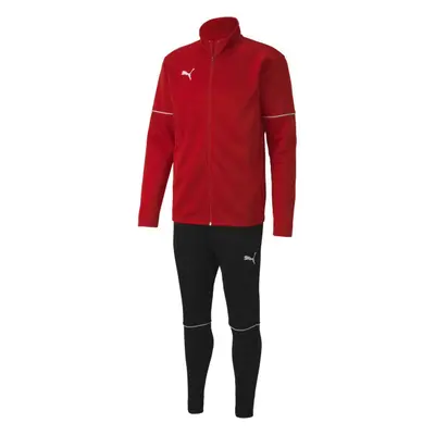 Puma TEAM GOAL TRACKSUIT Férfi melegítő szett, fekete, méret