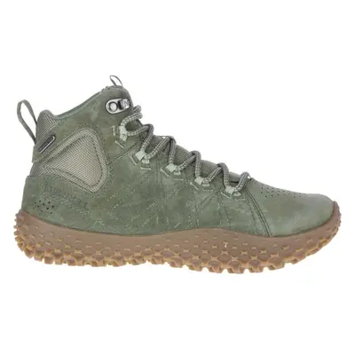 Merrell LICHEN MID Női barefoot cipő, zöld, méret