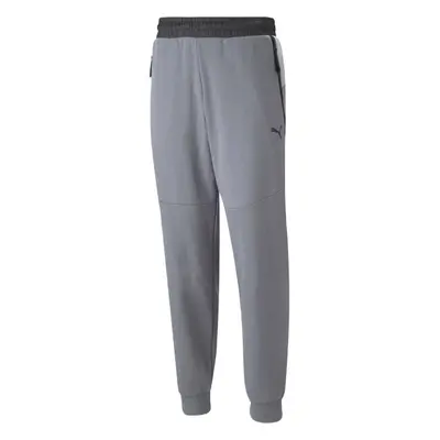 Puma ALPHA HOLIDAY SWEATPANTS FL B Gyerek melegítőnadrág, szürke, méret