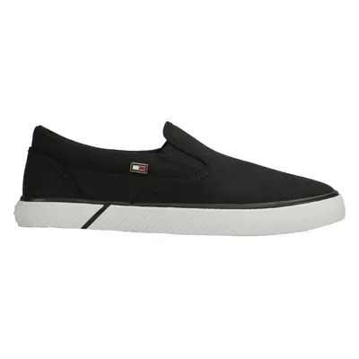 Tommy Hilfiger VULC CANVAS Női slip-on félcipő, fekete, méret