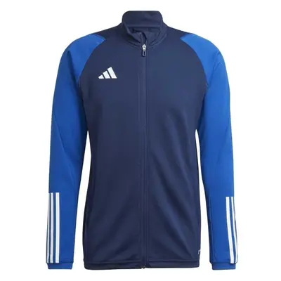 adidas TIRO TOP Junior futball pulóver, sötétkék, méret