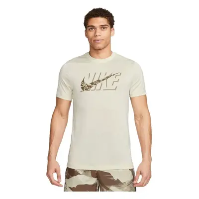 Nike NK DF TEE RLGD CAMO Férfi póló edzéshez, bézs, méret