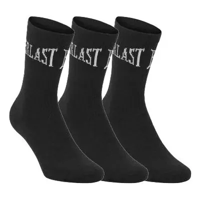 Everlast TENNIS EVERLAST SOCKS Magas szárú sportzokni, fekete, méret