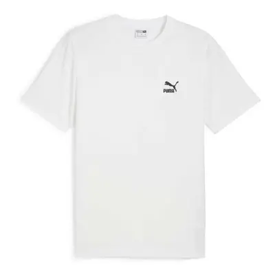 Puma CLASSICS SMALL LOGO TEE Férfi póló, fehér, méret