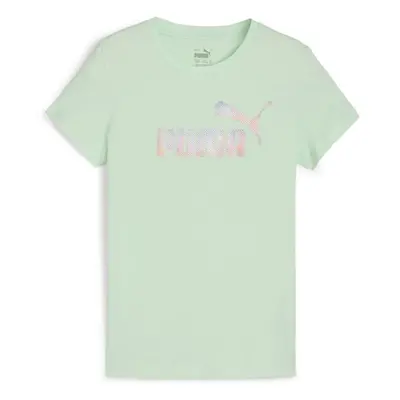 Puma ESSENTIALS + SUMMER DAZE TEE G Lány póló, világoszöld, méret