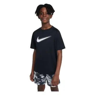 Nike DF MULTI+ SS TOP HBR Fiú póló, fekete, méret