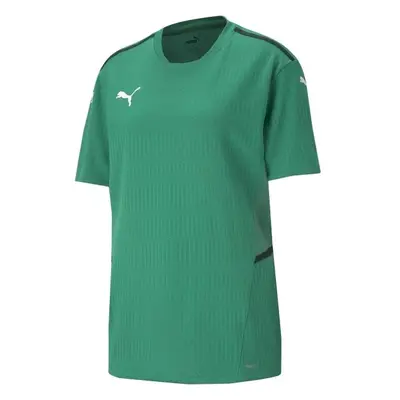 Puma TEAMCUP JERSEY Férfi póló focira, zöld, méret