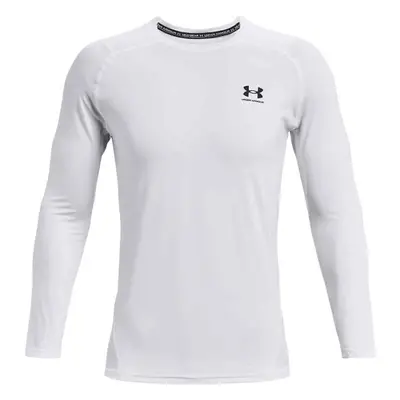 Under Armour HG ARMOUR FITTED LS Férfi hosszú ujjú felső, fehér, méret