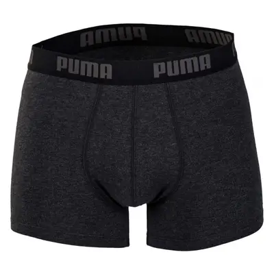 Puma BASIC BOXER 2P Férfi boxeralsó, fekete, méret