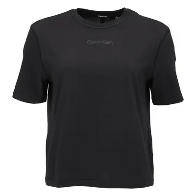 Calvin Klein PW - SS T-SHIRT Női póló, fekete, méret