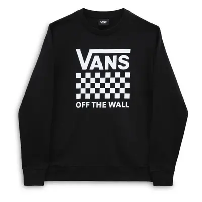 Vans LOCK BOX CREW-B Női pulóver, fekete, méret