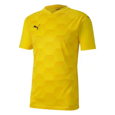 Puma TEAMFINAL GRAPHIC JERSEY Férfi sportpóló, sárga, méret