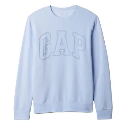 GAP CREWNECK LOGO Férfi pulóver, világoskék, méret