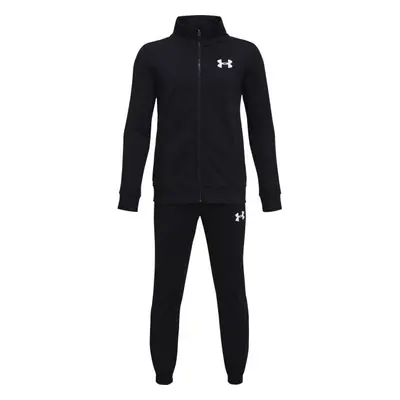 Under Armour UA KNIT TRACK SUIT Fiú melegítő szett, fekete, méret