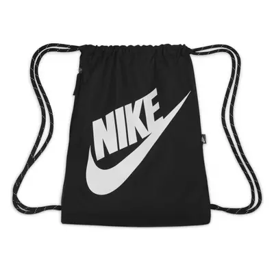 Nike HERITAGE DRAWSTRING Tornazsák, fekete, méret