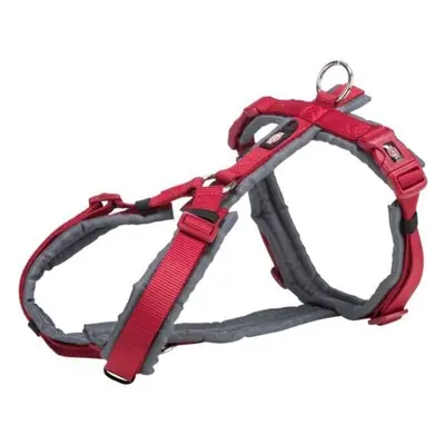 TRIXIE PREMIUM DOG HARNESS Kutyahám túrázáshoz, piros, méret