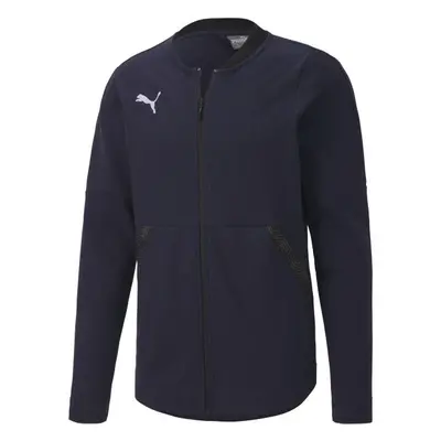 Puma TEAM FINAL CASUALS JACKET Férfi kabát, sötétkék, méret