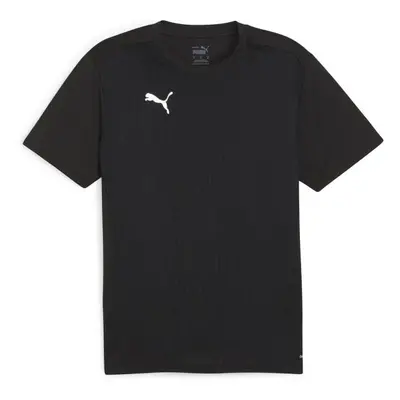 Puma TEAMFINAL TRAINING JERSEY Férfi póló sportoláshoz, fekete, méret