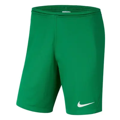 Nike DRI-FIT PARK JR TQO Fiú rövidnadrág focira, zöld, méret