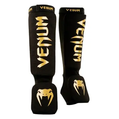 Venum KONTACT SHIN GUARDS Sípcsontvédő, fekete, méret