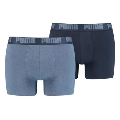 Puma BASIC BOXER 2P Férfi boxeralsó, világoskék, méret