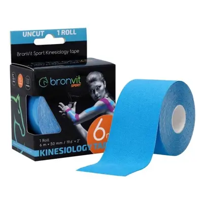 BronVit SPORT KINESIO TAPE CLASSIC Kineziológiai tapasz, kék, méret