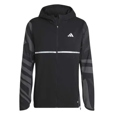 adidas OTR SEASONAL JK Férfi futókabát, fekete, méret