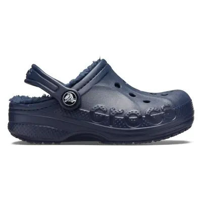 Crocs BAYA LINED CLOG K Gyerek papucs, sötétkék, méret 30/31