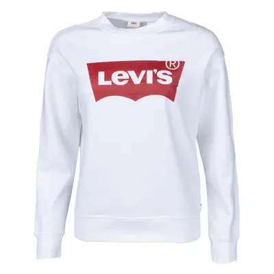 Levi's® GRAPHIC STANDARD CREW Női pulóver, fehér, méret