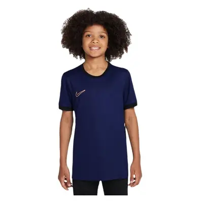 Nike DRI-FIT ACADEMY Gyerek focis póló, sötétkék, méret