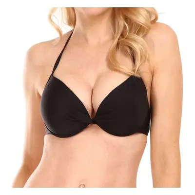 AQUOS TALISA Push-up bikini felső, fekete, méret