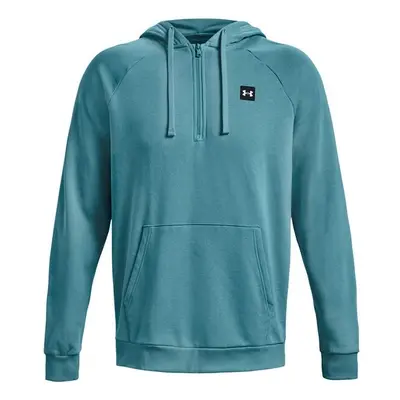 Under Armour RIVAL FLEECE 1/2ZIP HD Férfi pulóver, kék, méret